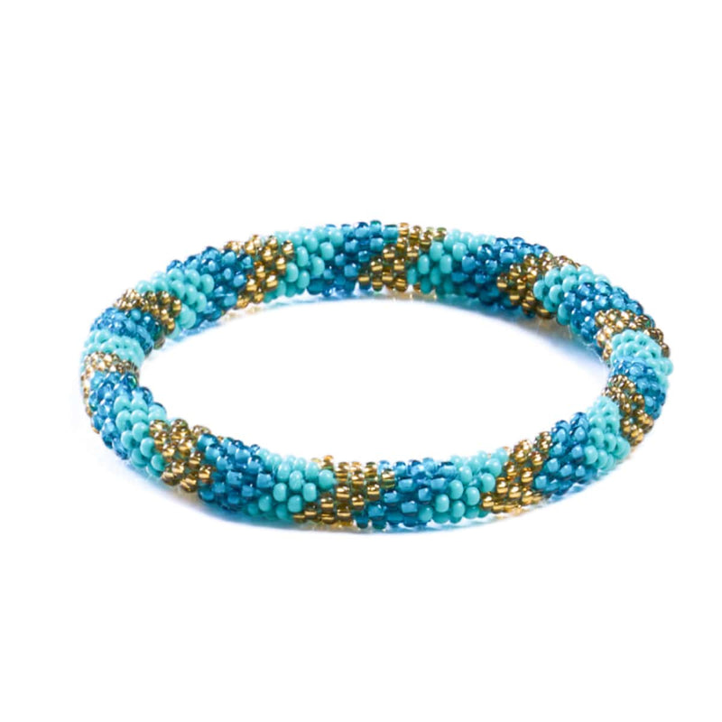 Amphitrites Underwater Garden | Himalayan Glass Bead Bracelet