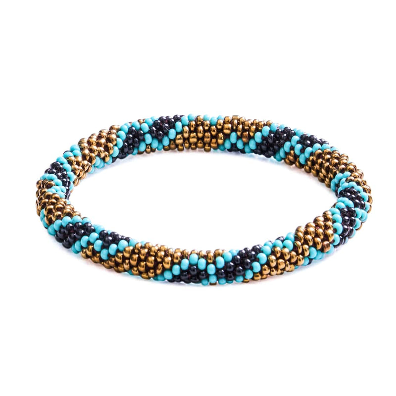 Blitzen | Himalayan Glass Bead Bracelet