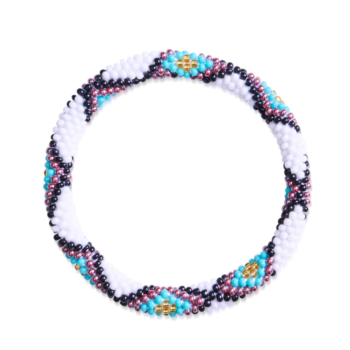 Crystalline | Himalayan Glass Bead Bracelet