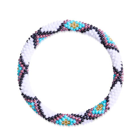 Crystalline | Himalayan Glass Bead Bracelet