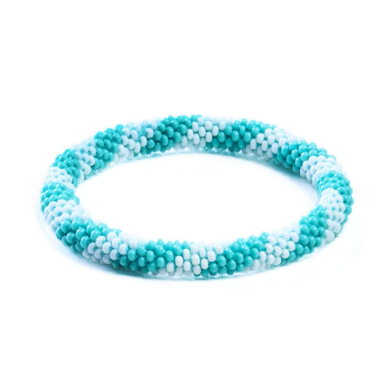 Oceanica | Himalayan Glass Bead Bracelet