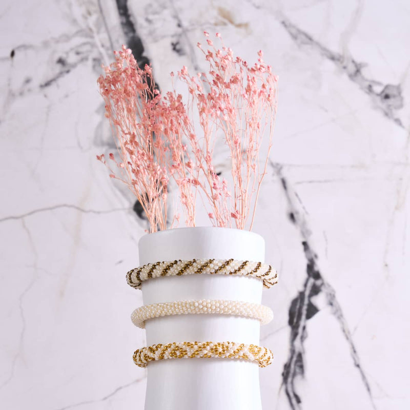 Turkish Delight | Himalayan Glass Bead Bracelet