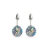 Midnight Confetti Crystal | .925 Sterling Silver | Kikiballa Earrings