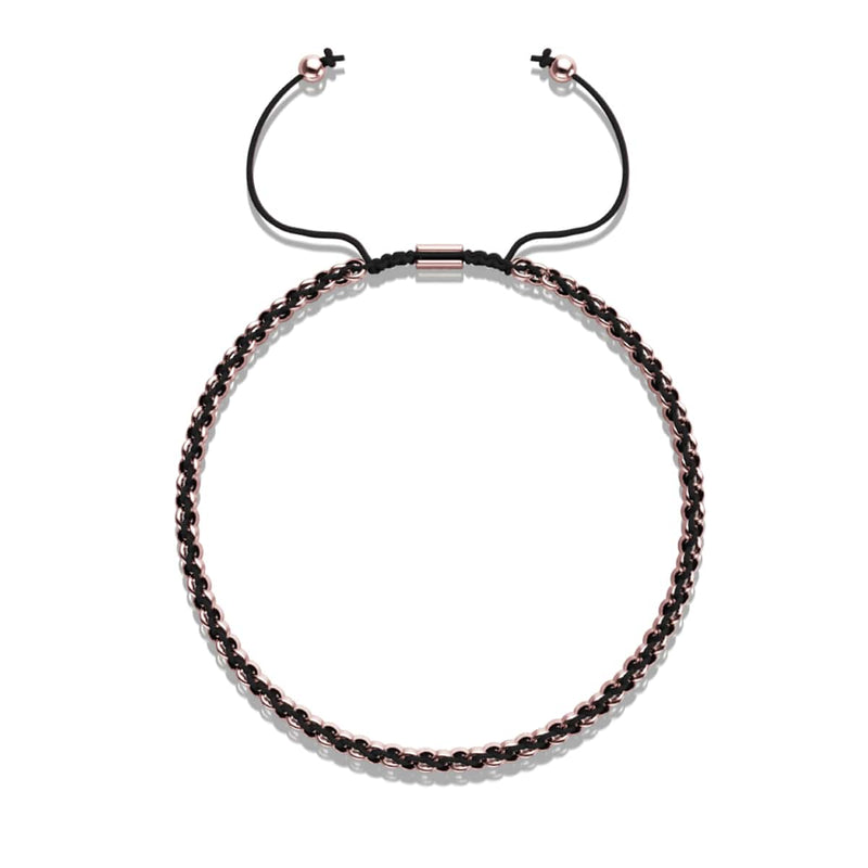 Black x Rose Gold | Kismet Links | Choker Necklace
