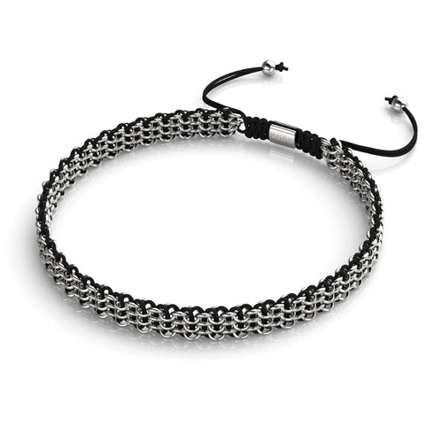 Black x Silver | Kismet Links | Choker Necklace