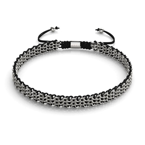 Black x Silver | Kismet Links | Choker Necklace