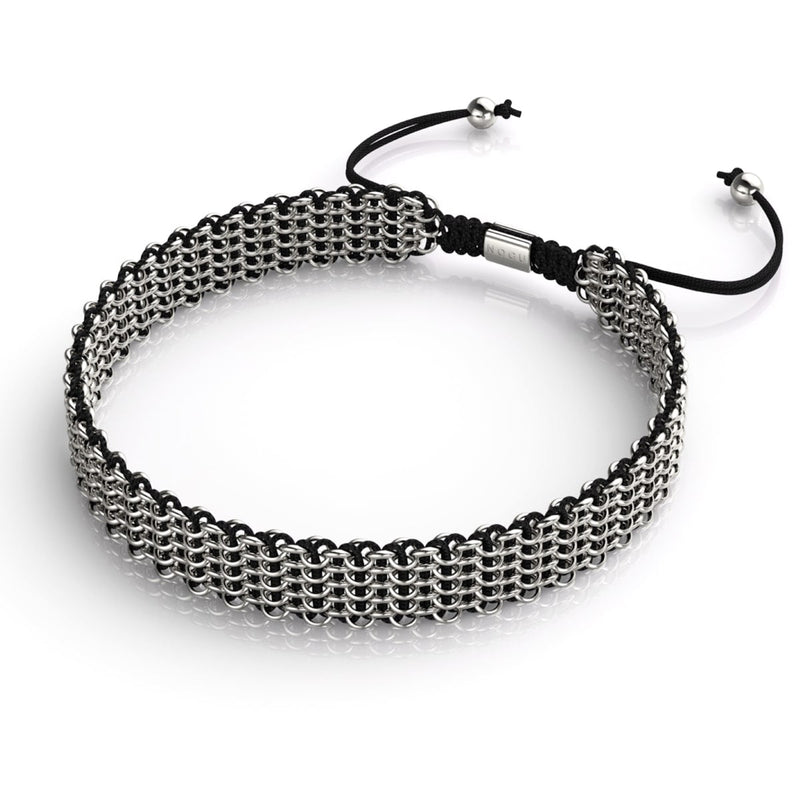 Black x Silver | Kismet Links | Deluxe Choker Necklace