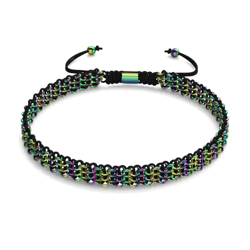 Black x Unicorn Silver | Kismet Links | Choker Necklace