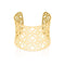 Clover | 18k Gold | Laser Cut Cuff