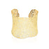 Coral | 18k Gold | Laser Cut Cuff