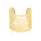Energy | 18k Gold | Laser Cut Cuff