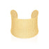 Metropolis | 18k Gold | Laser Cut Cuff