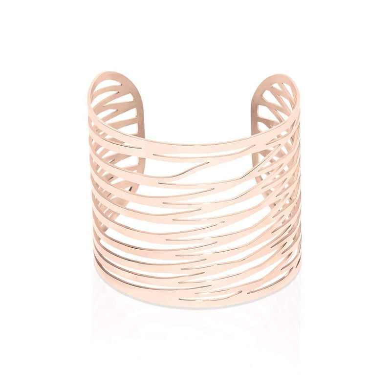 Energy | 18k Rose Gold | Laser Cut Cuff