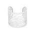Energy | Silver | Laser Cut Cuff