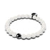 Krakatoa | Gunmetal | White Lava Rock Diffuser Bracelet