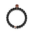Pompeii | Black Lava Rock Diffuser | 18k Rose Gold | Expression Bracelet