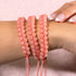 Coral | Lumos Ceramic | Vitality Macrame Bracelet