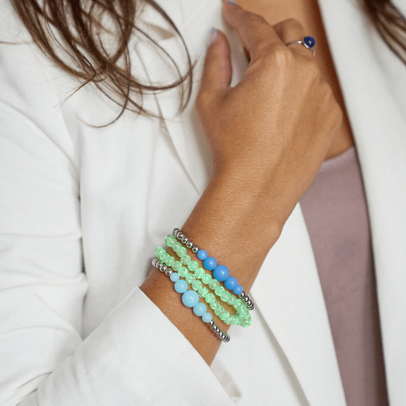 Ultramarine | Silver | Lumos Ceramic Expression Bracelet