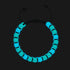 Viridian x Ultramarine | Lumos Ceramic | Vitality Macrame Bracelet