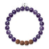 Astral | Amethyst x Rudraksha | Mala Bracelet