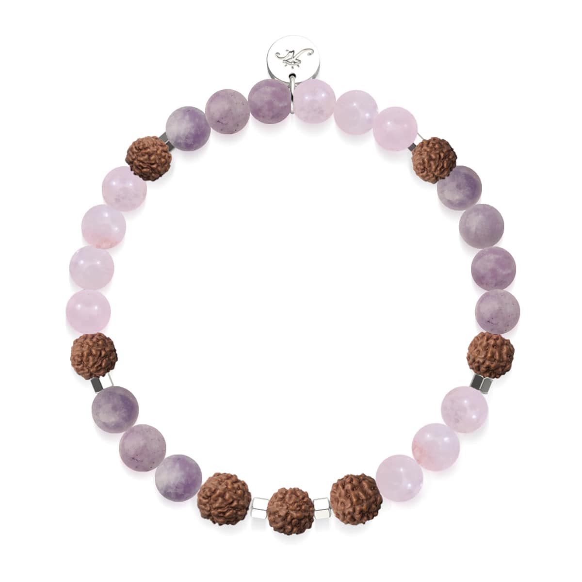 Namaste | Gemstone Rudraksha | Mala Bracelet