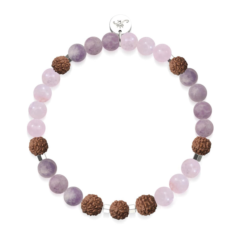 Namaste | Gemstone Rudraksha | Mala Bracelet