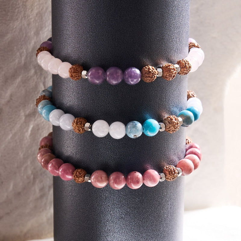 Path Of Joy | Gemstone Rudraksha | Mala Bracelet