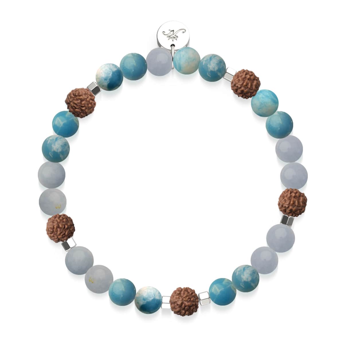 Prana | Gemstone Rudraksha | Mala Bracelet