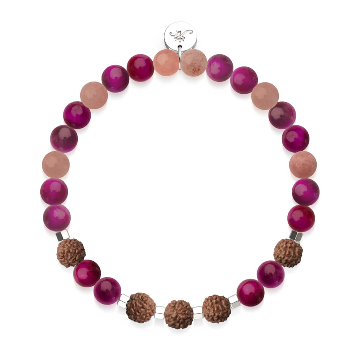 Solstice | Gemstone Rudraksha | Mala Bracelet