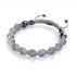Grey | Gunmetal | Mermaid Glass Charmballa Bracelet