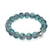 Grey | Silver | Mermaid Glass Statement Bracelet