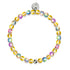 Lemonade | Silver | Mermaid Glass Bead Bracelet