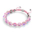 Pink | Silver | Mermaid Glass Charmballa Bracelet