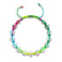 Spectrum | Rainbow White | Silver | Mermaid Glass Charmballa Bracelet