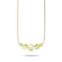 Canary | Gold Vermeil | Mermaid Glass Infinity Clasp Necklace