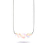 Peach | .925 Sterling Silver | Mermaid Glass Infinity Clasp Necklace