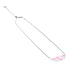 Pink | .925 Sterling Silver | Mermaid Glass Infinity Clasp Necklace
