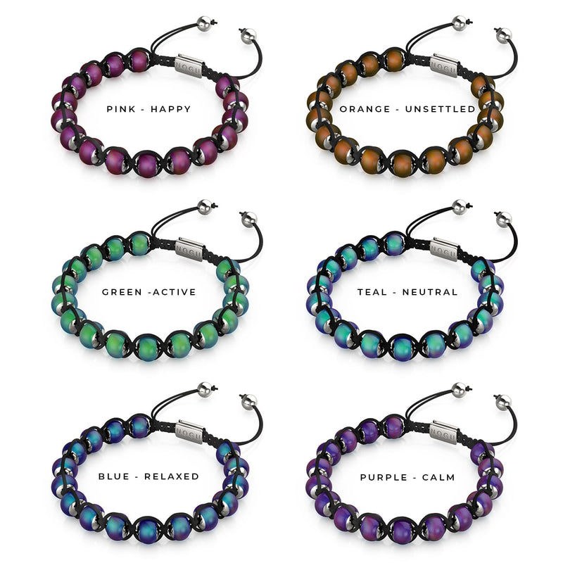 Chromata | Silver x Black | Mood Stone Charmballa