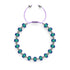 Chromata | Silver x Lilac | Mood Stone Charm Bracelet