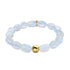 Opal Moonstone x .925 Sterling Gold Vermeil | Pebble Bracelet
