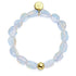 Opal Moonstone x .925 Sterling Gold Vermeil | Pebble Bracelet