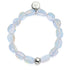 Opal Moonstone x .925 Sterling Silver | Pebble Bracelet