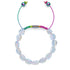Unicorn Silver x Spectrum | Opal Moonstone Pebble Macrame Bracelet