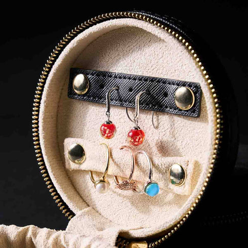 Jewelry Travel Case | Round
