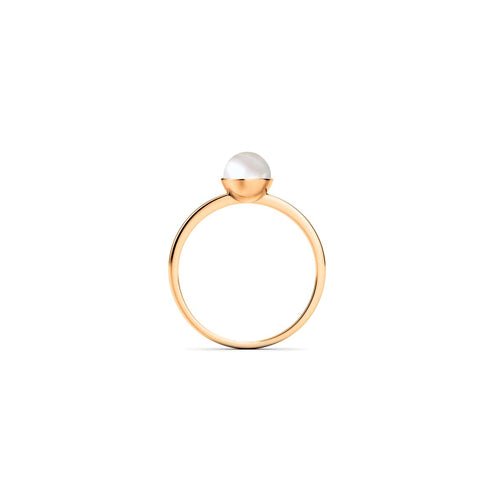 Rose Gold Vermeil | Natural Pearl Ring
