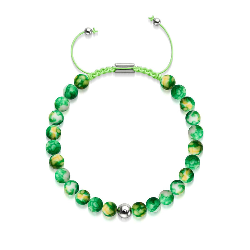 Picasso Porcelain Macrame Bracelet | Everglades