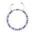 Picasso Porcelain Macrame Bracelet | Piglet Blue