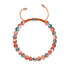 Picasso Porcelain Macrame Bracelet | Rusted Teal