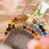 Pixiu Feng Shui Bracelet | FIVE Elements | Chakra Agate x 18k Gold