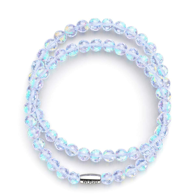 Rainbow White | .925 Sterling Silver | Prisma Wrap